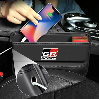 Organizador para asientos delanteros.