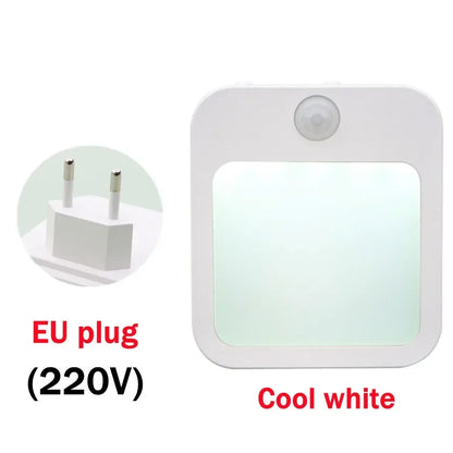 Lámpara de noche LED con sensor de movimiento